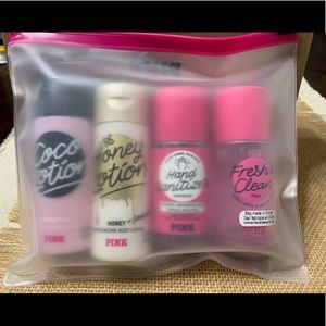 Victoria Secret PINK travel set